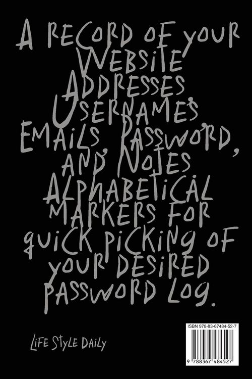 Produktbild: Password Book