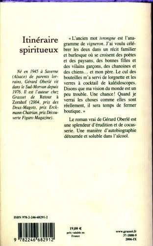 Produktbild: Itin&eacute;raire spiritueux