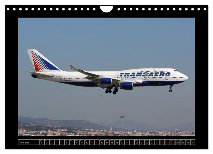 Produktbild: 747 Queen of the Skies (Wall Calendar 2026 DIN A4 landscape), CALVENDO 12 Month Wall Calendar