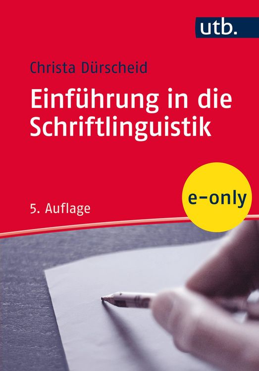 Produktbild: Einf&uuml;hrung in die Schriftlinguistik