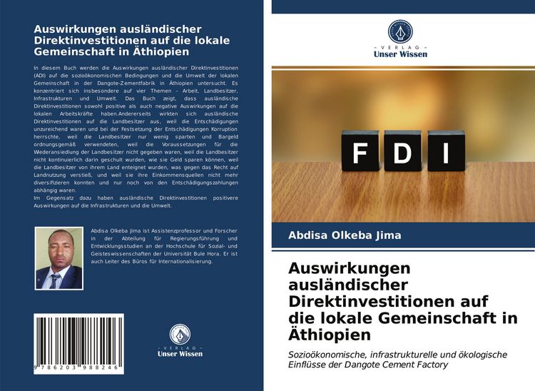 Produktbild: Auswirkungen ausl&auml;ndischer Direktinvestitionen auf die lokale Gemeinschaft in &Auml;thiopien