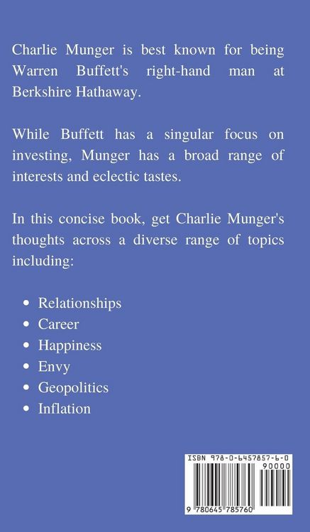 Produktbild: Charlie Munger