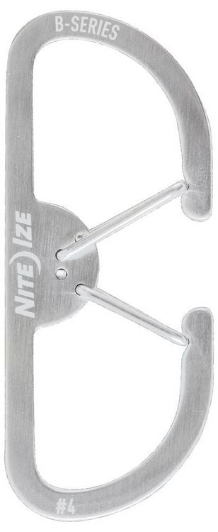 Produktbild: NITE Ize NI-BS4-11-R3 Karabiner 73mm x 30mm x 7mm 1St.