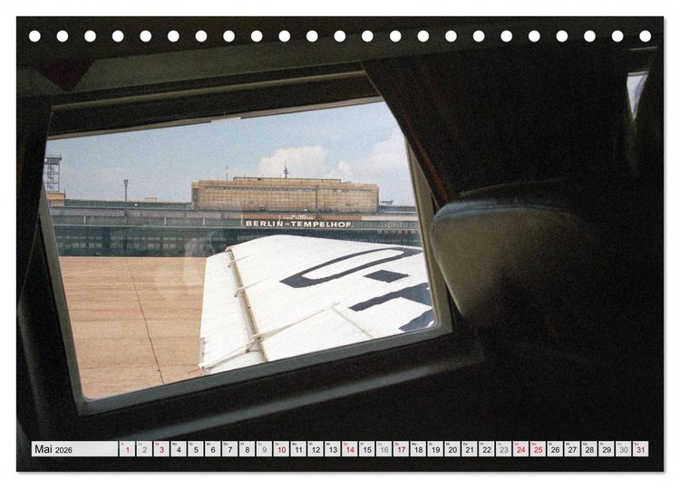 Produktbild: Junkers Ju-52 Rundflug &uuml;ber Berlin (Tischkalender 2026 DIN A5 quer), CALVENDO Monatskalender