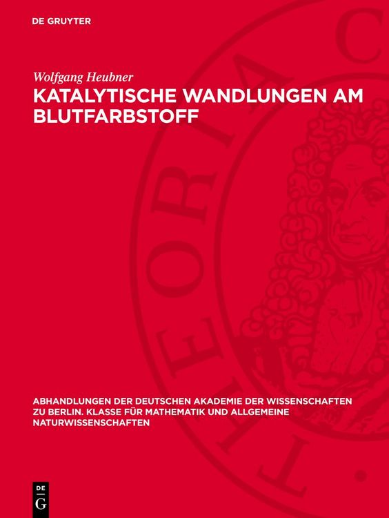Produktbild: Katalytische Wandlungen am Blutfarbstoff