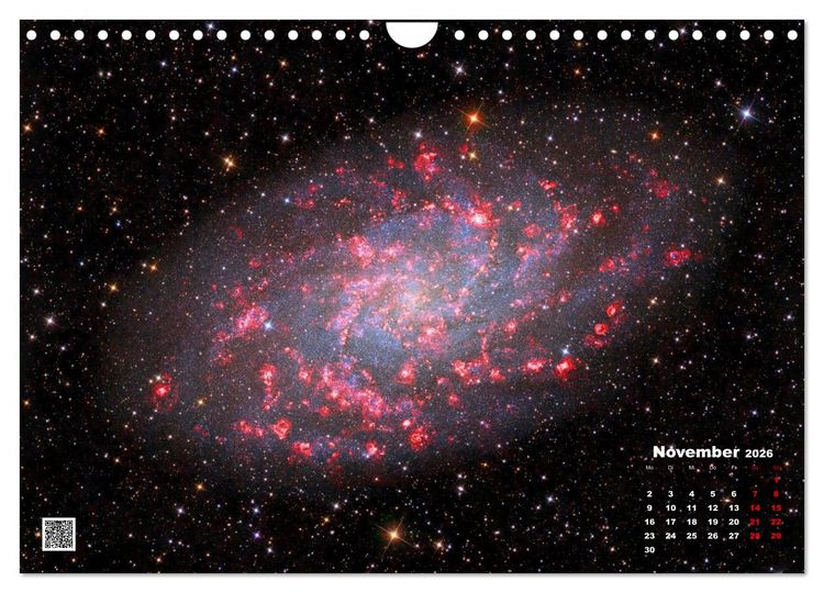 Produktbild: Neue Astrofotos von Stefan Ziegenbalg (Wandkalender 2026 DIN A4 quer), CALVENDO Monatskalender