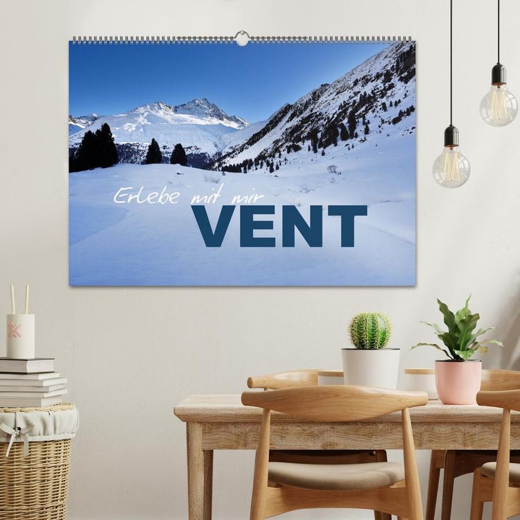 Produktbild: Erlebe mit mir Vent (Wandkalender 2026 DIN A2 quer), CALVENDO Monatskalender