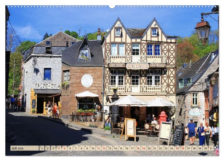 Produktbild: Unterwegs in den belgischen Ardennen (Wandkalender 2026 DIN A2 quer), CALVENDO Monatskalender