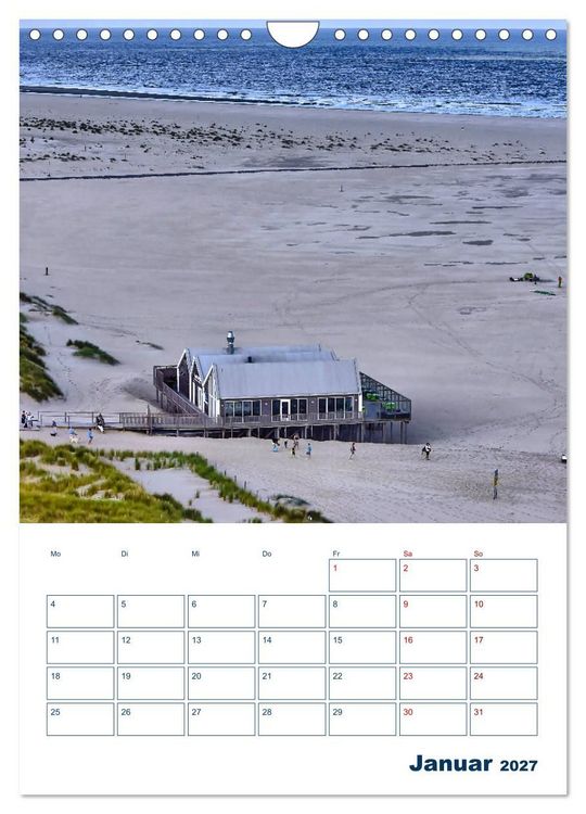 Produktbild: Texel - Momente die verzaubern (Wandkalender 2027 DIN A4 hoch), CALVENDO Monatskalender