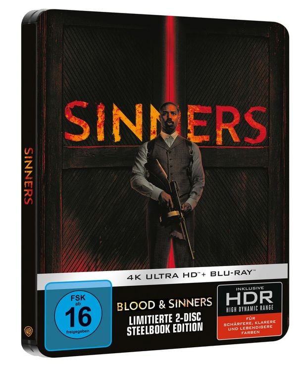 Produktbild: Blood & Sinners - Steelbook - Limited Edition (4K Ultra HD) (+ Blu-ray)