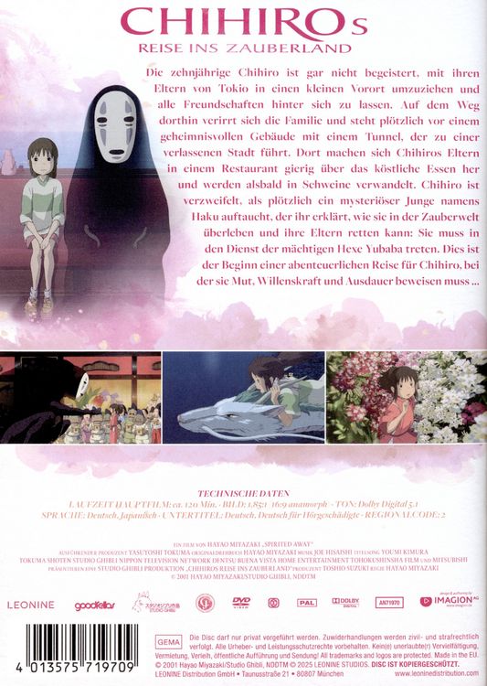 Chihiros Reise ins Zauberland - White Edition