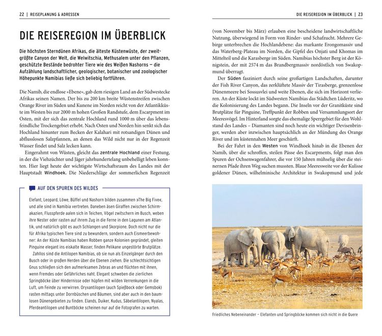 Produktbild: POLYGLOTT on tour Reisef&uuml;hrer Namibia