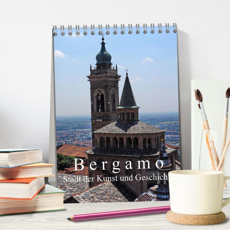 Produktbild: Bergamo (Tischkalender 2026 DIN A5 hoch), CALVENDO Monatskalender