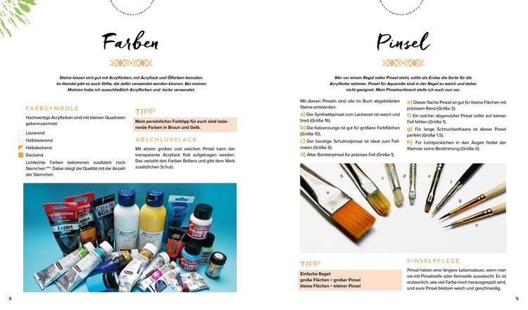 Produktbild: Steine bemalen