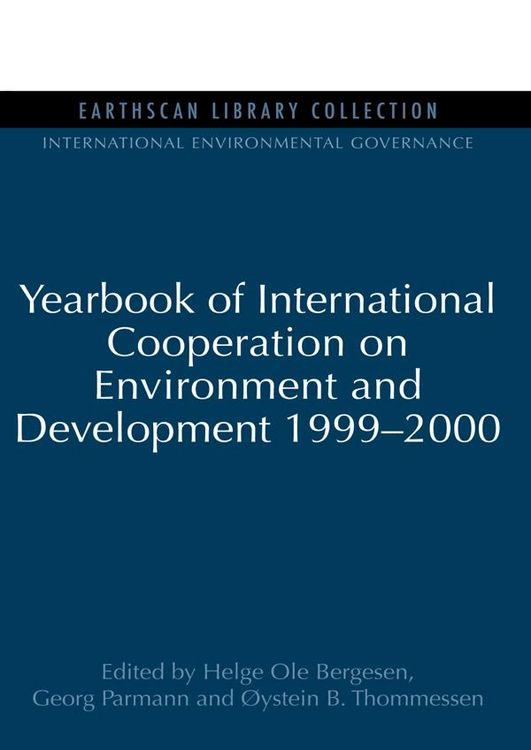 Produktbild: Yearbook of International Cooperation on Environment and Development 1999-2000