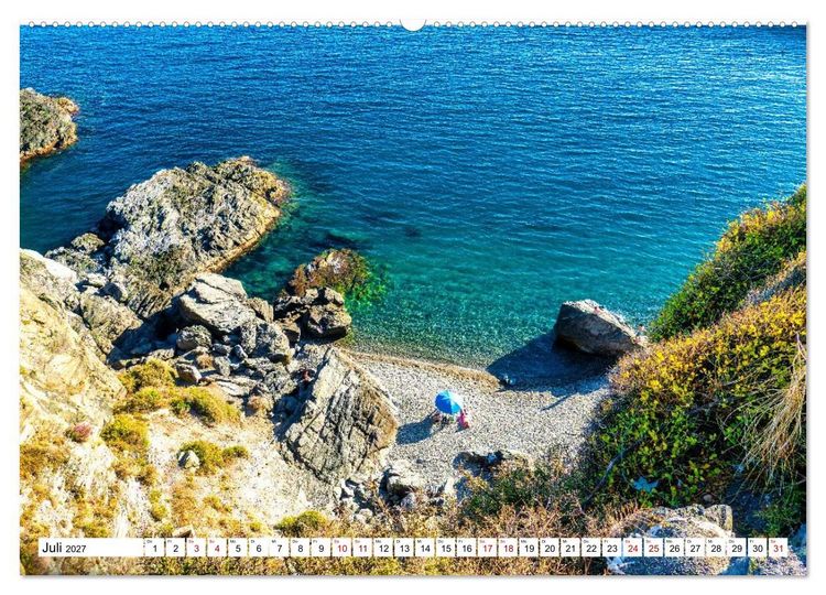 Produktbild: Sonniges Andalusien (Wandkalender 2027 DIN A2 quer), CALVENDO Monatskalender