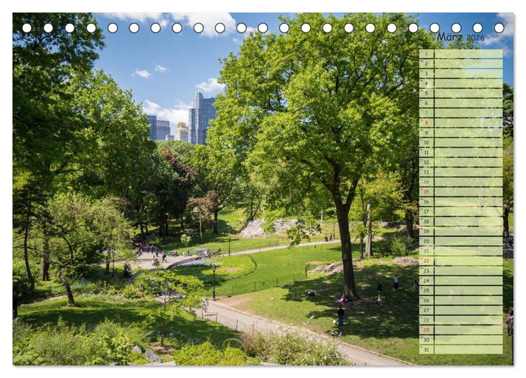Produktbild: Amerikanische Ostk&uuml;ste (Tischkalender 2026 DIN A5 quer), CALVENDO Monatskalender