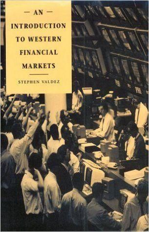 Produktbild: An Introduction to Western Financial Markets