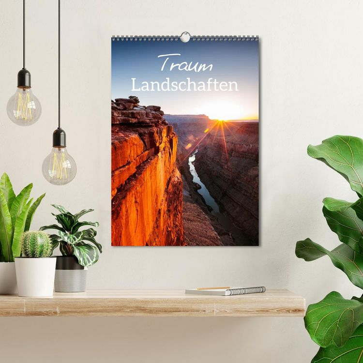 Produktbild: Traumlandschaften - Atemberaubende Naturszenen (Wandkalender 2026 DIN A3 hoch), CALVENDO Monatskalender