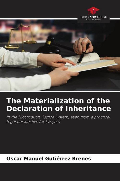 Produktbild: The Materialization of the Declaration of Inheritance