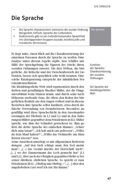 Produktbild: Lekt&uuml;rehilfen Friedrich Schiller 'Kabale und Liebe'