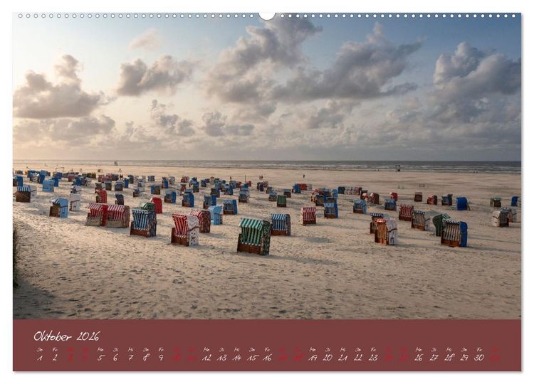 Produktbild: "T&ouml;werland" Juist (hochwertiger Premium Wandkalender 2026 DIN A2 quer), Kunstdruck in Hochglanz