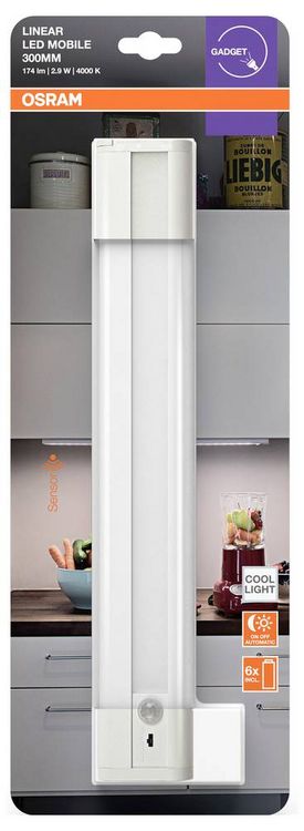 Produktbild: OSRAM HOMELIGHTING Linear LED Mobile Battery 300 White LED-Unterbauleuchte Wei&szlig;