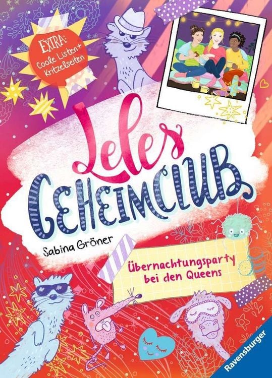 Produktbild: Leles Geheimclub, Band 2: &Uuml;bernachtungsparty bei den Queens