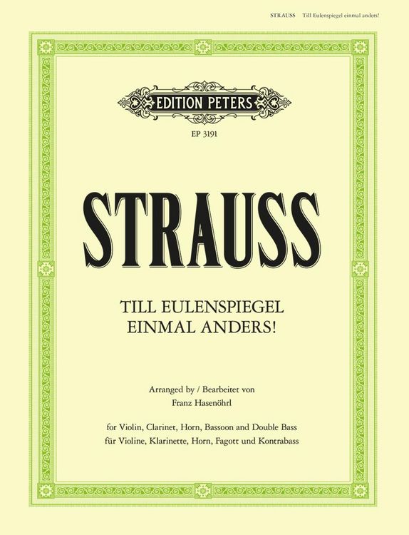 Produktbild: Strauss, R: Till Eulenspiegel Einmal Anders!