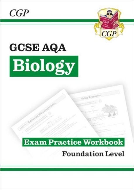 Produktbild: New GCSE Biology AQA Foundation Exam Practice Workbook with CGP RevisionHub