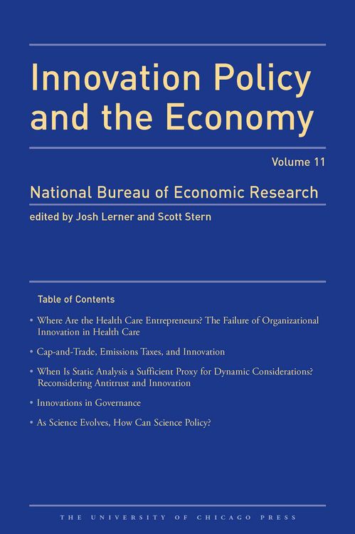 Produktbild: Innovation Policy & The Econom