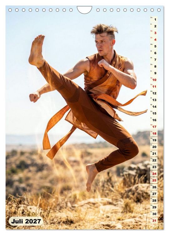 Produktbild: Die Kunst des Kampfes (Wandkalender 2027 DIN A4 hoch), CALVENDO Monatskalender
