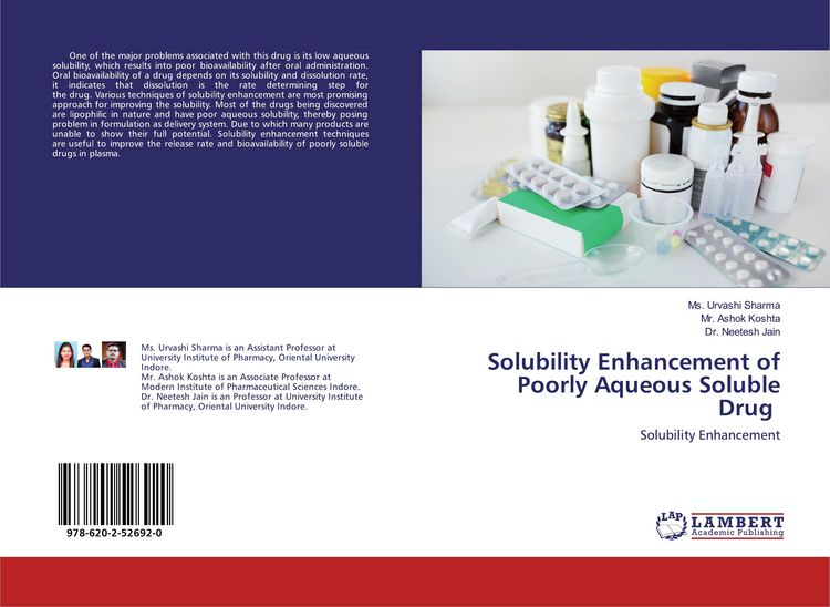 Produktbild: Solubility Enhancement of Poorly Aqueous Soluble Drug