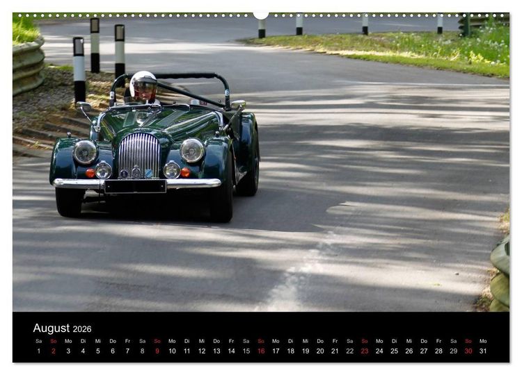 Produktbild: Morgan... der letzte seiner Art (Wandkalender 2026 DIN A2 quer), CALVENDO Monatskalender