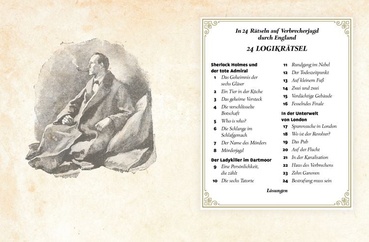 Produktbild: Sherlock Holmes' Adventskalender der Logikr&auml;tsel