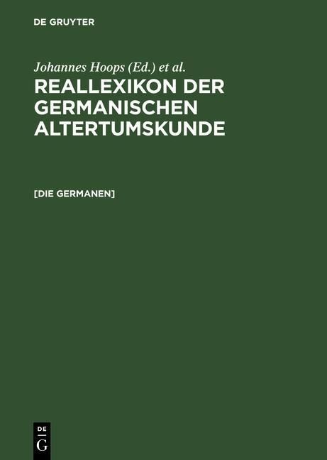 Produktbild: [Die Germanen]