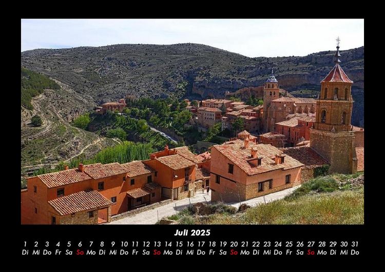 Produktbild: Berge 2025 Fotokalender DIN A3