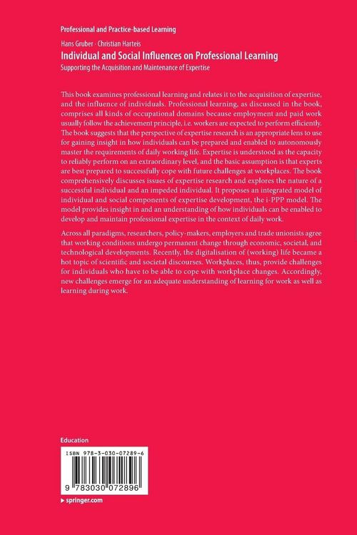 Produktbild: Individual and Social Influences on Professional Learning