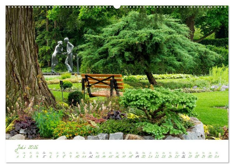 Produktbild: Kreislehrgarten in Steinfurt (hochwertiger Premium Wandkalender 2026 DIN A2 quer), Kunstdruck in Hochglanz