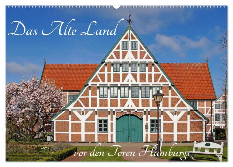 Produktbild: Das Alte Land vor den Toren Hamburgs (Wandkalender 2026 DIN A2 quer), CALVENDO Monatskalender