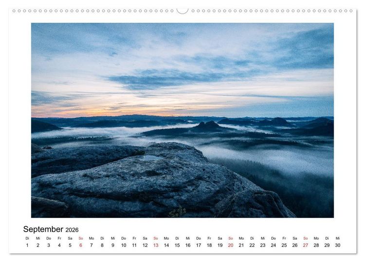 Produktbild: Der Reiz der Landschaft (hochwertiger Premium Wandkalender 2026 DIN A2 quer), Kunstdruck in Hochglanz