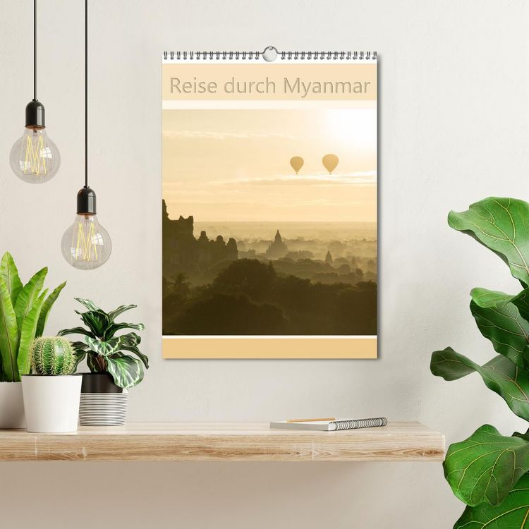 Produktbild: Reise durch Myanmar (Wandkalender 2026 DIN A3 hoch), CALVENDO Monatskalender