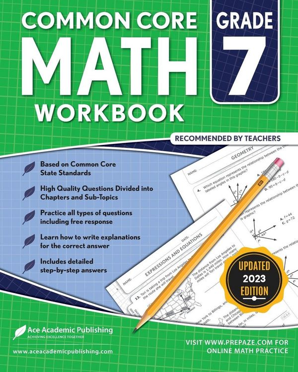 Produktbild: Common Core Math Workbook