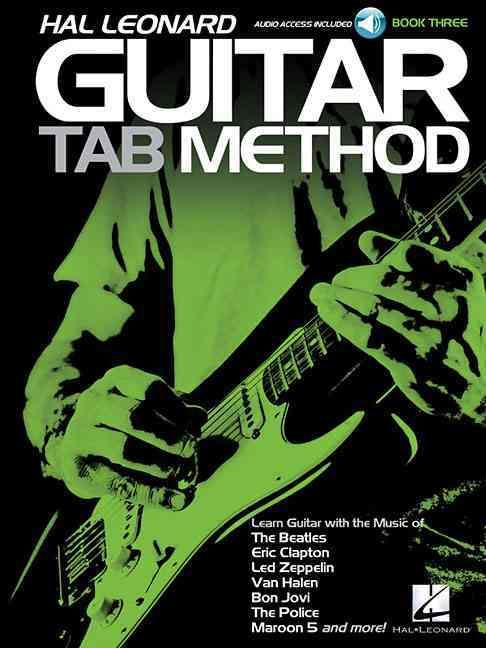 Produktbild: Guitar Tab Method Book 3 by Michael Mueller Guitar Tab Songbook for Intermediate Players Barre Chords Minor Scales Blues Techniques with 80 Songs and Riffs Plus Online Audio Access