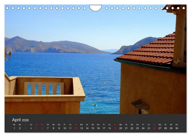 Produktbild: Magisches Kroatien (Wandkalender 2026 DIN A4 quer), CALVENDO Monatskalender