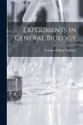Produktbild: Experiments in General Biology