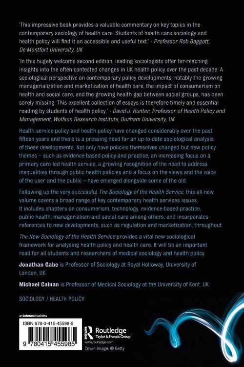 Produktbild: The New Sociology of the Health Service