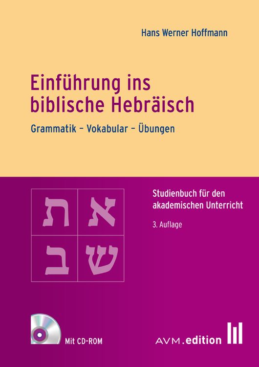 Produktbild: Einf&uuml;hrung ins biblische Hebr&auml;isch