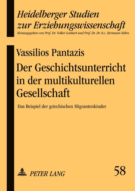 Produktbild: Der Geschichtsunterricht in der multikulturellen Gesellschaft