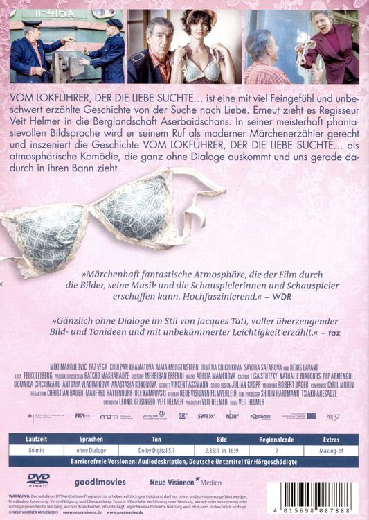 Produktbild: Vom Lokf&uuml;hrer, der die Liebe suchte ...